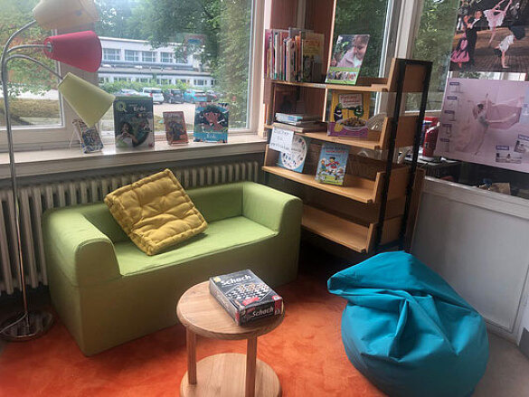 Unsere Bibliothek - Entspannungsort