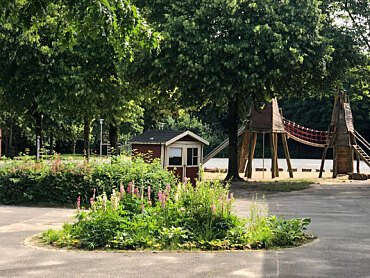 Pausenhof Schule Landskronastr.