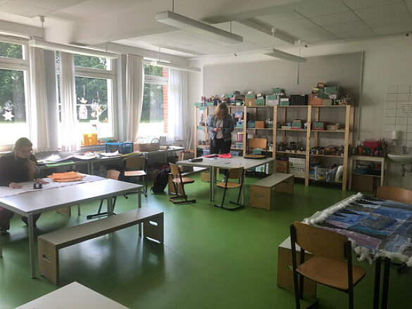 Kreativräume der Schule Landskrona