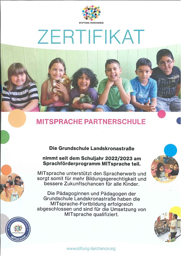 MITsprache Zertifikat