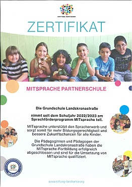 MITsprache Zertifikat